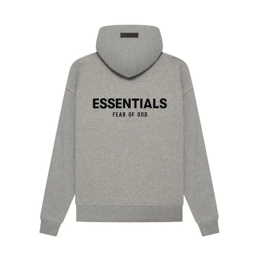 Essentials Ss22 Dark Oatmeal Hoodie